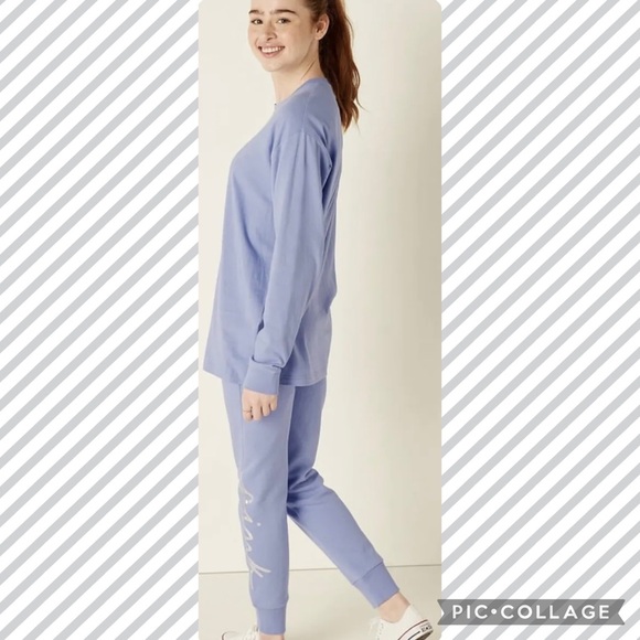 Victoria’s Secret Pink Size 2X Bling Long Sleeved
Campus Tee Bling Joggers VS - Picture 3 of 10